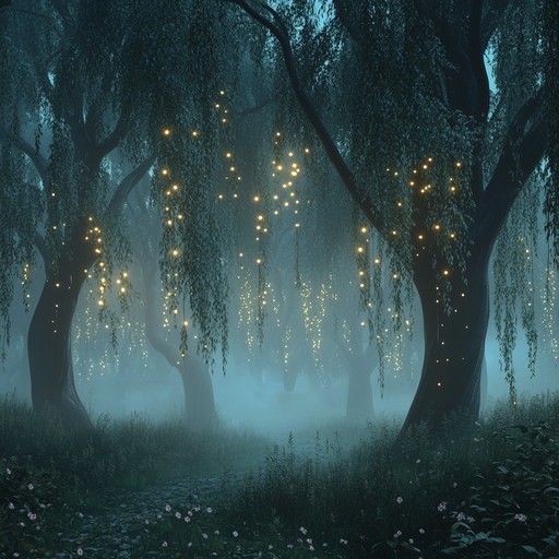 This ethereal piece sways with soft harp notes portraying the sorrow of a mystical woodland. The serenely melancholic tone transports listeners to a world of enchanted trees and ancient magic, capturing the sheer beauty and deep sadness intertwined within the forest's secrets.