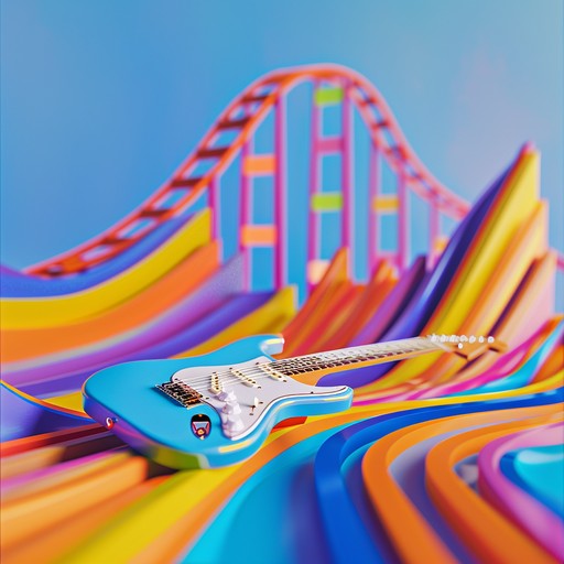 A high energy track featuring electric guitars to evoke the thrill and zest of a summer day, packed with exhilarating twists and turns. Rollercoaster like dynamics keep this instrumental vibrant, perfect for energizing scenes and listeners alike