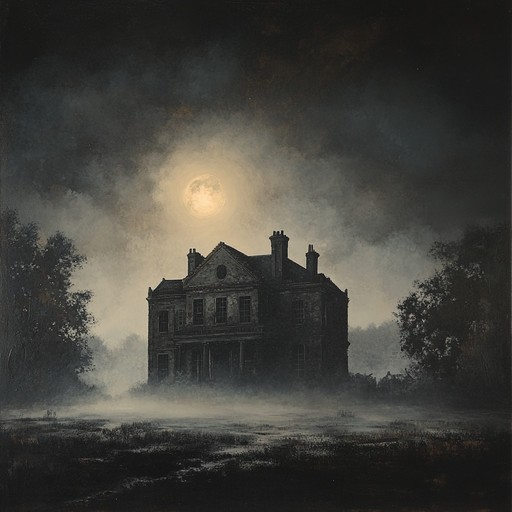 This piece uses minimal, eerie soundscapes enhanced by subtle dissonances, intended to invoke the sensation of moving through a dark, possibly haunted house. The sparse arrangement amplifies each whisper and creak, creating a palpable tension.