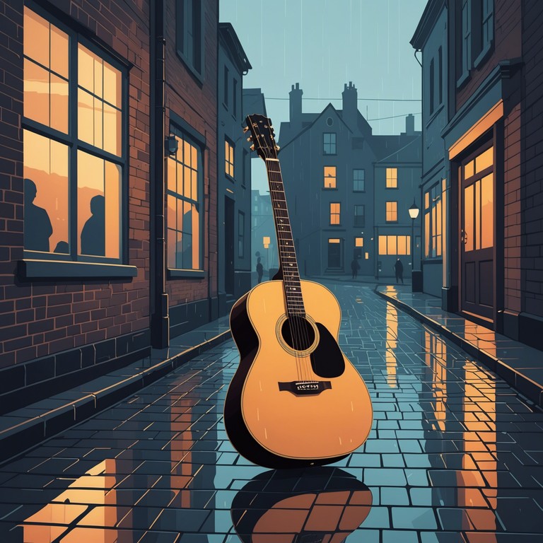 In this soul stirring composition, the soft strums and delicate reverberations of an acoustic guitar paint a soundscape of lost love and tender memories. Each note carries the weight of nostalgia and gentle sorrow, crafting an emotional narrative that speaks to the heart’s deepest yearnings and missed connections.