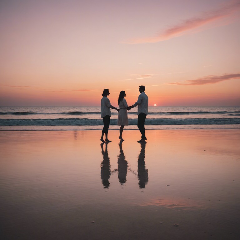 Imagine a serene beach at sunset, the sky painted with hues of orange and pink, as the gentle mambo rhythms provide the perfect backdrop for a peaceful evening. The music combines traditional percussion with contemporary smoothness, creating an inviting dance floor under the open sky.