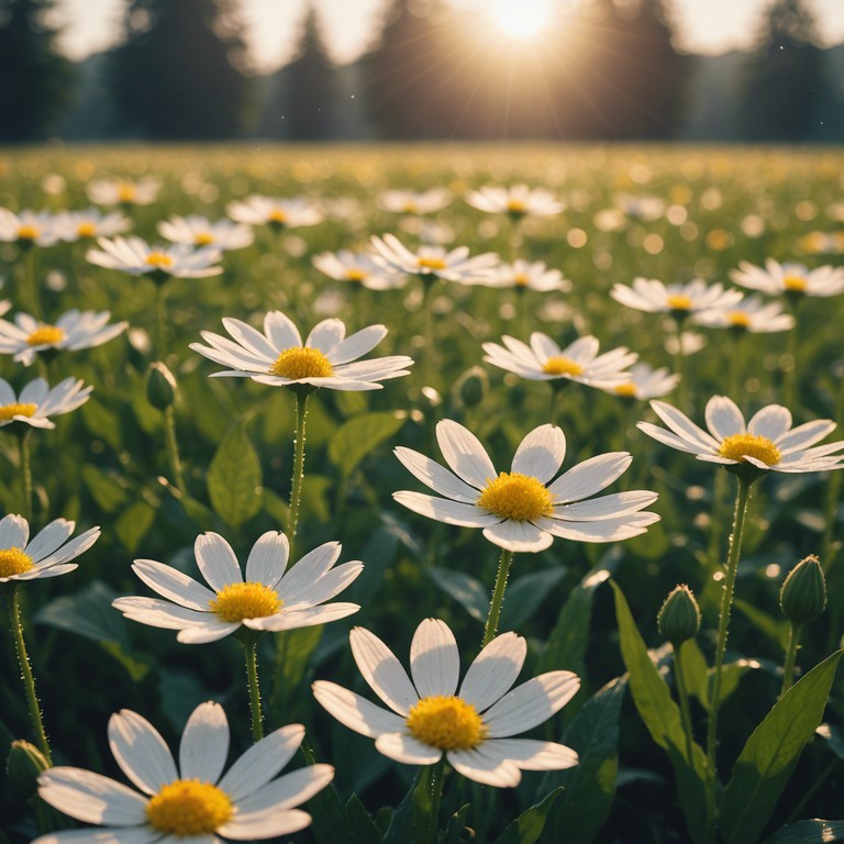 This composition captures the essence of spring's awakening with a jubilant, uplifting melody that uses the harp to imitate the gentle cascade of spring blossoms under a warming sun. Its harmonious blend symbolizes nature's cycle of renewal and the joyous celebrations that accompany the arrival of spring.