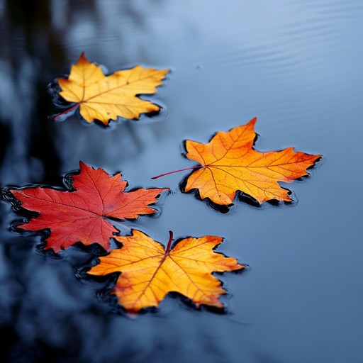 A deeper exploration into the tranquility of autumn, where each note from the harp replicates the peaceful fall of leaves upon calm waters, drawing listeners into a deeper state of contemplation and harmony with nature.