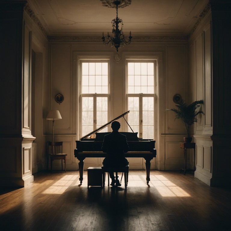 Featuring a series of gentle piano strokes, this track takes the listener on a journey back through time, to moments of quiet introspection and serene solitude. The melody carries with it a melancholic tranquility, characterized by its slow pace and minor key, ideal for reflective evening listening or a peaceful retrospection.