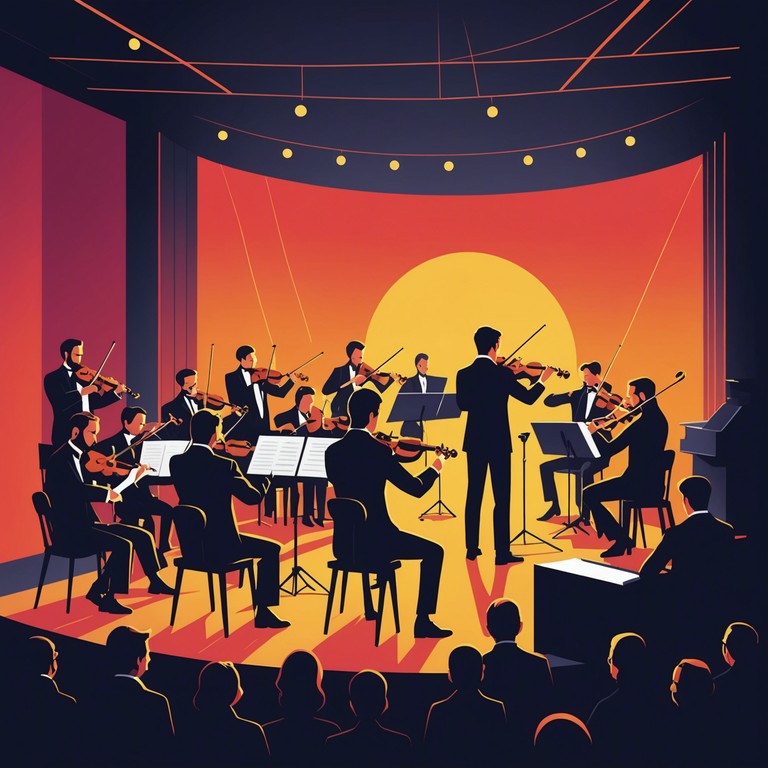 This composition captures the essence of a triumphant climax in a film, utilizing full orchestral power to evoke a sense of joy and achievement. The track builds from a gentle introduction to a rousing crescendo, featuring vibrant string sections and powerful brass, ideal for scenes of victory or joyful resolution.