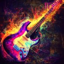 happy grunge instrumental with lively guitars and energetic drums