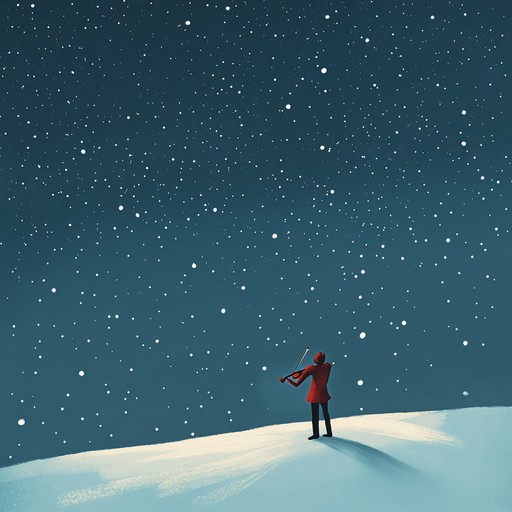 An evocative orchestral composition that weaves together haunting melodies and powerful crescendos to depict the profound emotions of a winter holiday night. The piece builds from a quiet, introspective beginning to a dramatic climax, reflecting the depth and complexities of the holiday season.