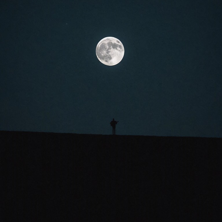 In this track, a solitary guitar captures the haunting essence of the delta blues under a full moon, evoking a sense of yearning mixed with quiet solitude. As the notes bend and sway, the music invites listeners into a dreamlike state, where each chord tells its own melancholy tale of life and longing.