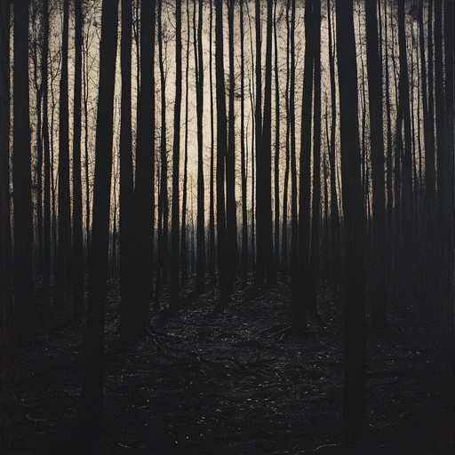 This instrumental cinematic piece weaves a tapestry of suspense and tension, building an eerie atmosphere that keeps listeners on edge. Utilizing dramatic orchestration, the composition starts with subtle, mysterious melodies played by violins, gradually incorporating deeper, more sinister tones from cellos and double basses. As the piece progresses, layers of dissonant chords and arpeggios create a sense of impending doom, climaxing with powerful, unsettling crescendos.