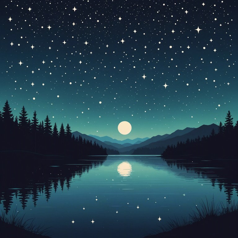 This track features delicate, soothing ethereal wave melodies that seemingly transport listeners into a serene, starlit night where whispers of love gently float in the air. The composition captures the essence of romantic serenity, perfectly suited for intimate evenings or moments of deep reflection on love.