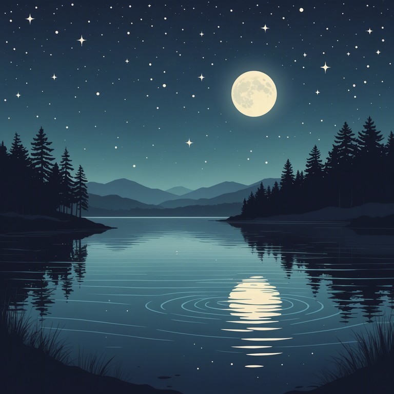 As the moon rises, its silver light dances on the water, inspiring this captivating violin waltz. The melody weaves through emotions of joy and nostalgia, perfect for a reflective evening or a romantic night.