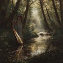 enchanting harp tones beckon peaceful reflection