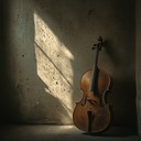 somber cello melodies narrate a tale of loss and isolation.