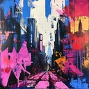 upbeat and rebellious, invoking youthful defiance.
