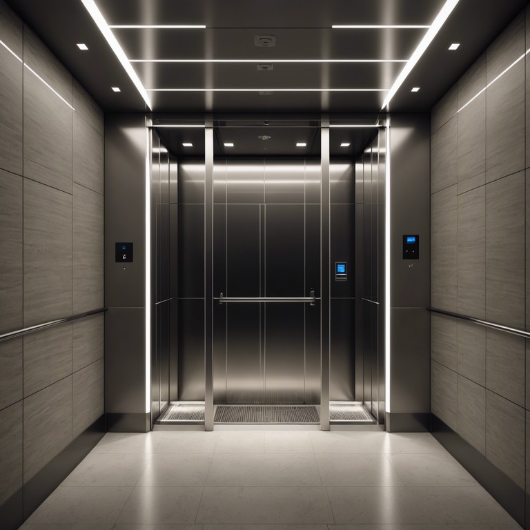 Redefining the elevator music experience, this track adds a light, funky beat to the classic muzak, transforming a mundane elevator ride into an unexpectedly enjoyable moment. The music features a playful electric bass that dances through a sea of soft beats and chirpy melodies.