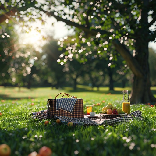 An instrumental piece that encapsulates the carefree essence of summer days, with a retro swing feel. The light hearted melody is carried by a vibrant guitar, complemented by rhythmic percussion and cheerful brass sections. Perfect for evoking images of sunny afternoons and joyful gatherings. Sit back, relax, and let the breezy tunes take you back to simpler times
