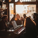 an upbeat lounge tune spreading joy with smooth piano melodies