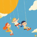 energetic beats stirring happy memories of playground fun