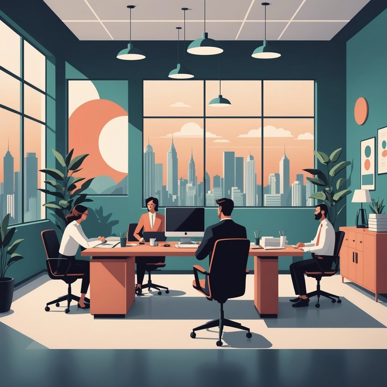 An invigorating and spirited anthem, designed to energize corporate teams and foster an atmosphere of achievement and teamwork. The melodic line uplifts and inspires action and forward motion, conducive to brainstorming sessions or introducing new corporate strategies.