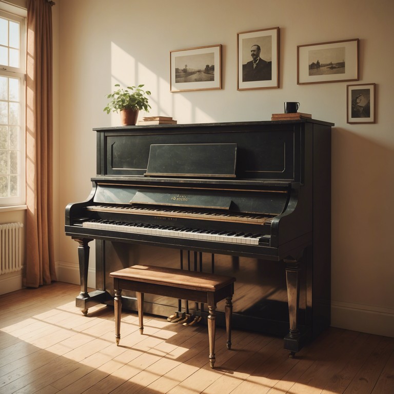 A beautifully orchestrated track featuring a solo piano that weaves through a tapestry of memories, evoking a sense of nostalgia and profound connection. The composition transitions through various phases of emotion, reflecting the ups and downs of a reminiscent journey