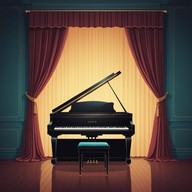 an intimate evening with shimmering glam echoes