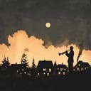 a haunting klezmer melody capturing sorrow and ancestral longing.