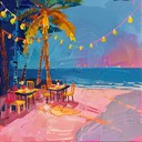 upbeat tropical salsa groove with lively percussion instruments