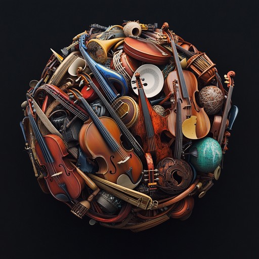 An instrumental journey that blends the rhythms of african drums with the melodies of eastern string instruments, creating a liberating soundscape that transcends borders and cultures. This piece takes listeners on an exhilarating voyage across the world, inspiring feelings of freedom and unity.