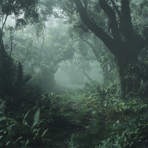 In this track, e minor is utilized to convert subtle sounds into a profound narrative of transience and shadows, invoking a melancholic and introspective exploration akin to a dance with ephemeral beings. This composition demands listening deep into the layers of sound to discover fleeting moments of beauty that are explored through a minimalist piano motif, supported by sparse ambient frameworks.