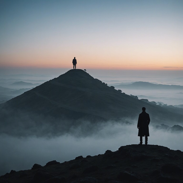 Venture into an auditory realm where the echoes of ancient footsteps reverberate through the mists of time, capturing the essence of forgotten ancestors with haunting melodies played on an erhu. This piece serves as an ode to history's silent whispers, weaving an atmosphere of mystery and reverence.