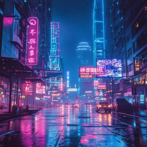 An intricate blend of ethereal synths, deep basslines, and dynamic rhythms creating a sophisticated edm track, perfect for evoking a dreamlike, futuristic ambiance.