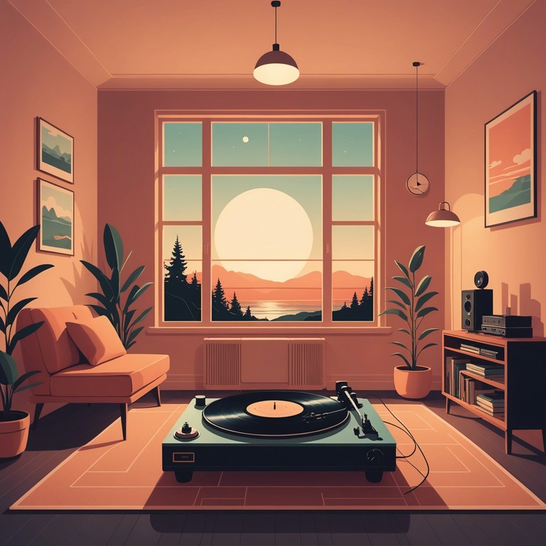 A deeper exploration into the world of chillout meets jack swing, featuring more pronounced electric piano melodies that heighten the soothing, hypnotic atmosphere. Gentle rhythms blend with soft swing beats for a continuous loop of tranquil music.