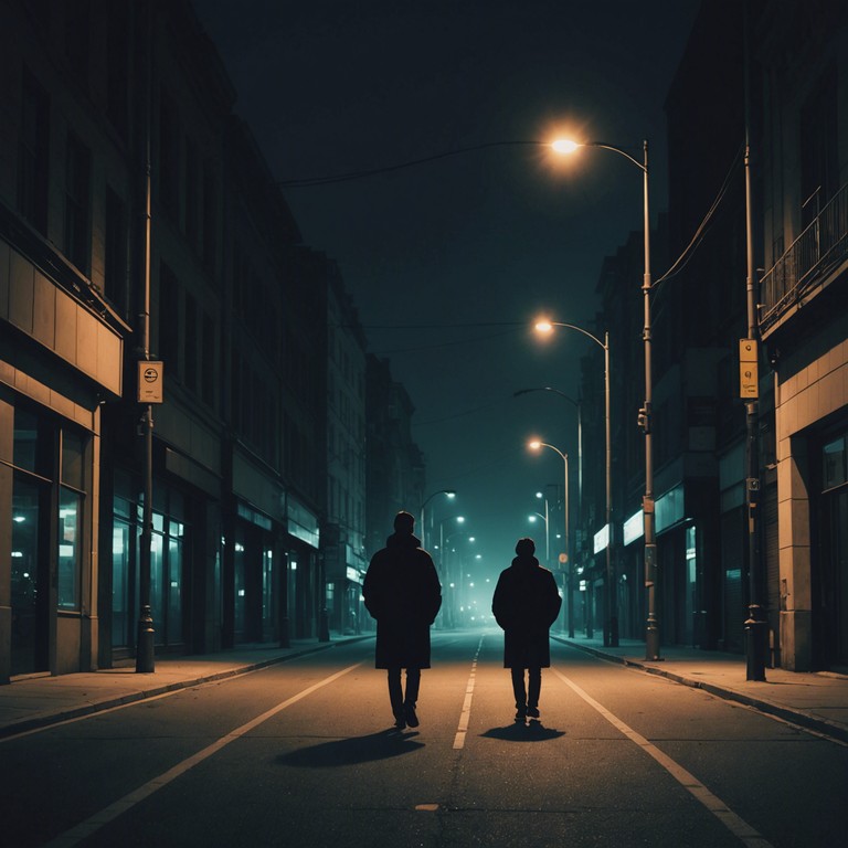 This instrumental captures the essence of wandering through a deserted cityscape under the amber lights, reflecting on solitude and lost love. Each note from the electric piano resonates with a haunting, soulful depth, weaving a tapestry of urban melancholy and reflective serenity.