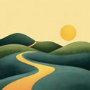 a stirring lute melody that evokes ancient journeys and hope