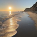 gentle waves, soft melodies, peaceful horizon.