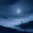 haunting melodies echo through silent anime nights