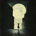 an unsettling reggaeton beat with eerie ambient undertones