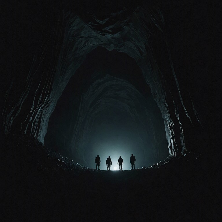 The song takes listeners on a journey into a haunted abyss where the air hums with haunting whispers and unsettling guitar distortion, invoking a sense of lurking dread and ominous foreboding. The instrumental mastery of the electric guitar meets the depth and darkness of horror inspired themes, creating a chilling narrative through sound.