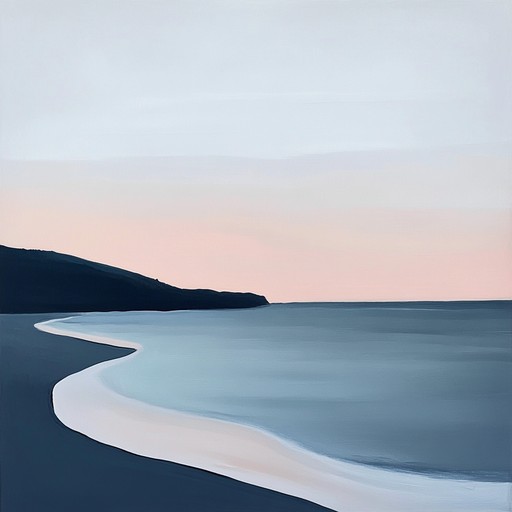 Experience a tranquil musical journey combining calming new wave elements with peaceful, ethereal undertones. The synthesizer driven melody flows gently, reminiscent of a serene twilight along a blissful coastline