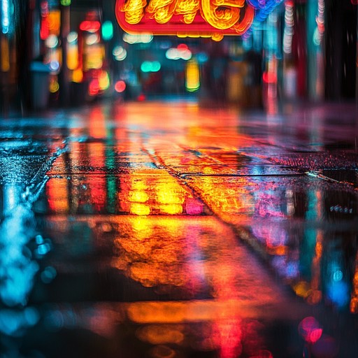 Imagine a solitary walk down neon lit city streets, where 'city lights whisper softly' serves as a haunting yet comforting companion that resonates deeply with the soul, merging the quiet hum of the metropolis with mesmerizing trance melodies to create a powerful emotional elixir.