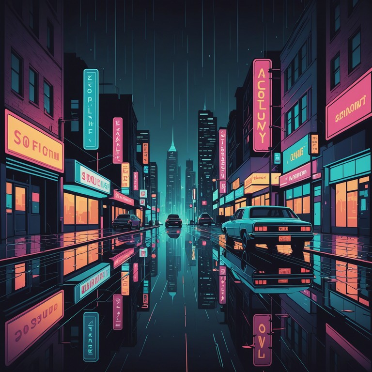 In this track, layered synthesizer sounds interplay to create a rich tapestrumentstry that ebbs and flows with dynamic intensity. The composition starts with a gentle, dreamy introduction, building into a powerful crescendo that captures a sense of hope and futuristic nostalgia