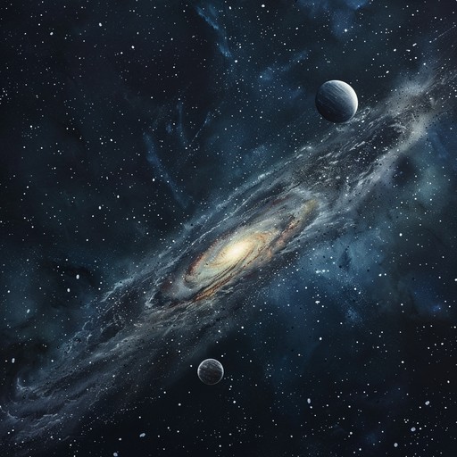 Immerse yourself in an otherworldly soundscape where ethereal melodies blend seamlessly with cosmic synths, painting a celestial vision of dreamy expanses and infinite possibilities. The delicate balance of harmony and rhythm transports listeners to the outer reaches of the universe, evoking feelings of wonder and serenity.