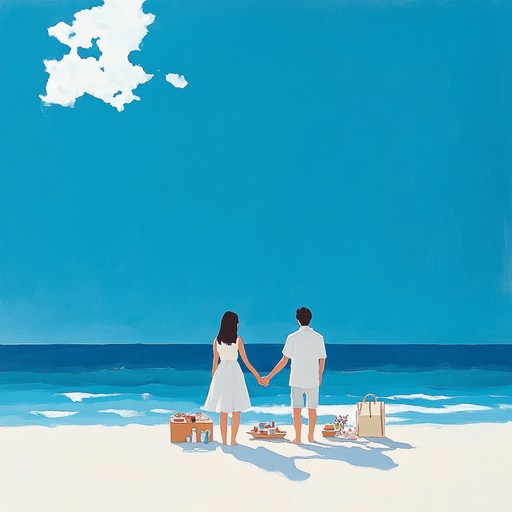 This instrumental track captures the essence of a love filled summer day with its bright and joyful melodies. Featuring a lively acoustic guitar, the composition exudes warmth and happiness, making it the ideal soundtrack for romantic moments, picnics in the park, or walks on the beach. The uplifting rhythm and light, airy harmonies will evoke a sense of bliss and contentment, celebrating the beauty of love and togetherness under the sun.