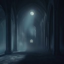 eerie, majestic darkwave invoking midnight cathedral ambiance