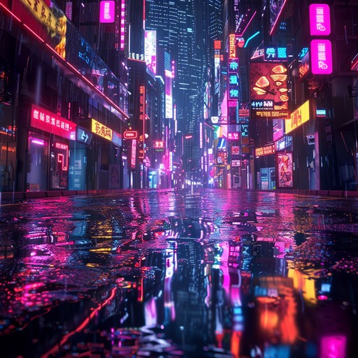 Experience a heart racing escapade through the electric pulse of a futuristic city, as intense synths and relentless beats drive an exhilarating journey through neon streets.