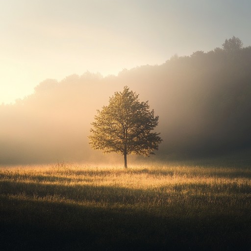 A minimalist instrumental featuring delicate piano melodies that evoke a sense of serenity and hope, representing the gentle emergence of new possibilities and the calming embrace of a new day.