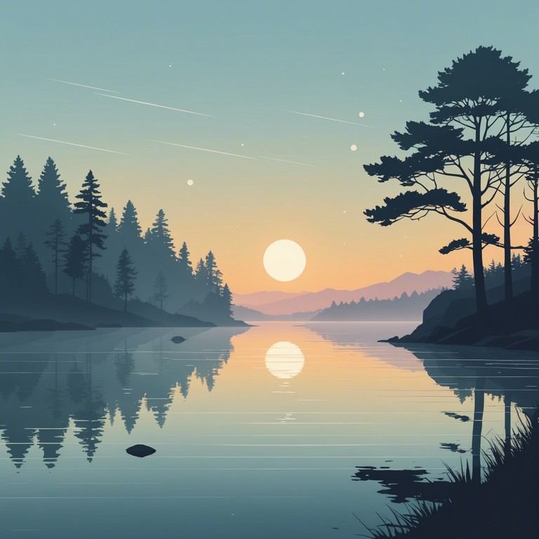 An orchestral piece that mimics the serene yet uplifting moments of sunrise, with instruments gradually layering to signify the dawn's early fight against the night's darkness.