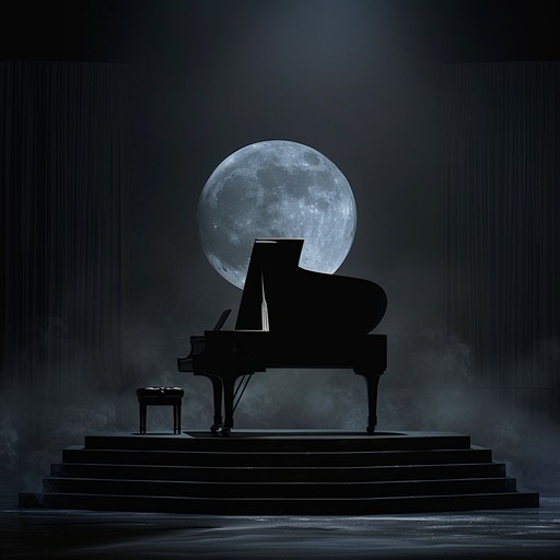 A delicate ode to the stillness of night, this tender instrumental captures the essence of a moonlit serenade. The theatrical elements unfold with enchanting melodies, gently weaving through emotional crescendos and nuanced silences. Perfect background for reflective moments on stage.