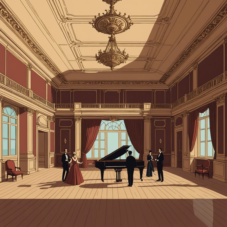 This upbeat track invites the listener to imagine a daylight festival at the historic versailles, filled with joyous dancing and laughter among the nobility, with the harpsichord leading the musical journey.