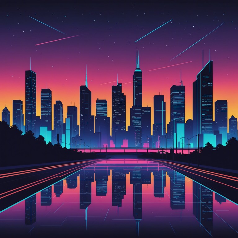 This track combines aggressive synth lines with deep bass textures and unpredictable drops to create an anthemic sound symbolizing rebellion and futuristic aspirations. A captivating arrangement that mirrors the chaotic beauty of neon lit dystopian skylines.